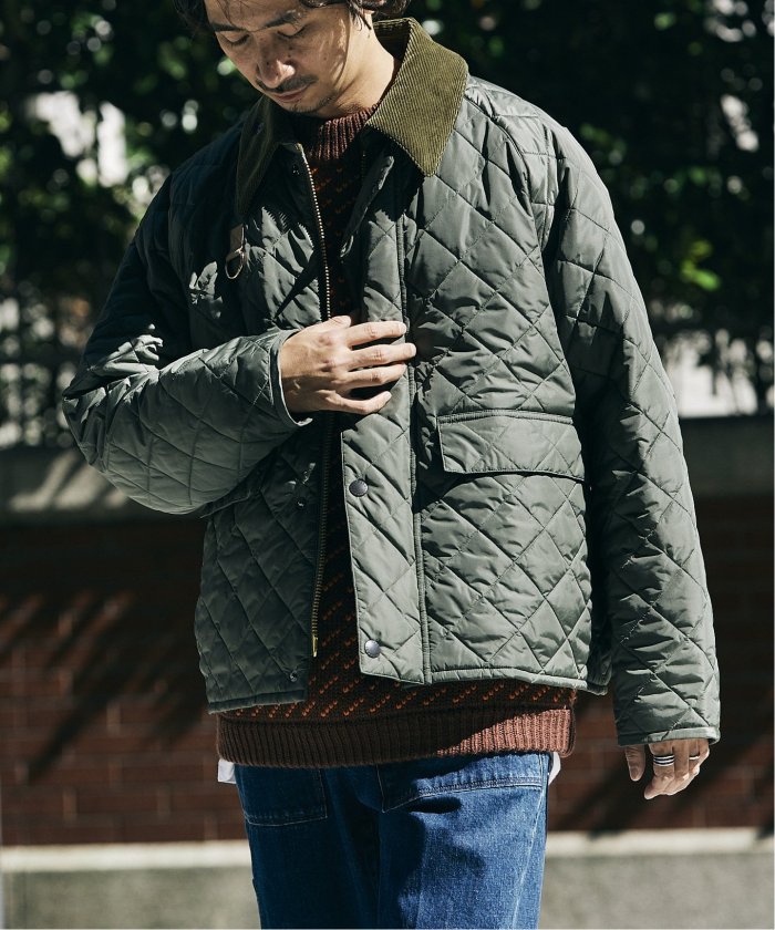 Barbour / バブアー for relume】 別注 SPEY キルティングジャケット ...