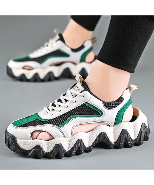 セール スポーツサンダル スニーカー サンダル 厚底 Nss363 14 シュベック Svec D Fashion