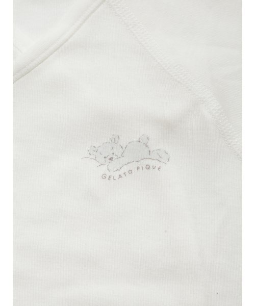 新生児 ぬいぐるみモチーフ短肌着 Gelato Pique Kids Baby Gelato Pique Kids Baby D Fashion 新生児 ぬいぐるみモチーフ短肌着 Gelato Pique Kids Baby Gelato Pique Kids Baby D Fashion