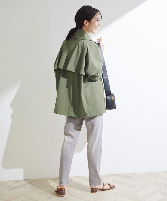 CURRENTELLIOTTベージュチノパンツ23 三尋木奈保さん着用 限定再販】【エディター三尋木奈保さんコラボ】どこでも薄軽