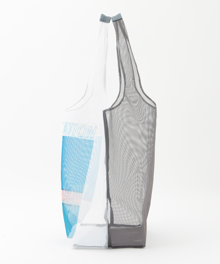 セール】永井博×ROPE'VACATION Mesh Bag(504129164) | ロペ(ROPE セール】永井博×ROPE'VACATION Mesh Bag(504129164) | ロペ(ROPE