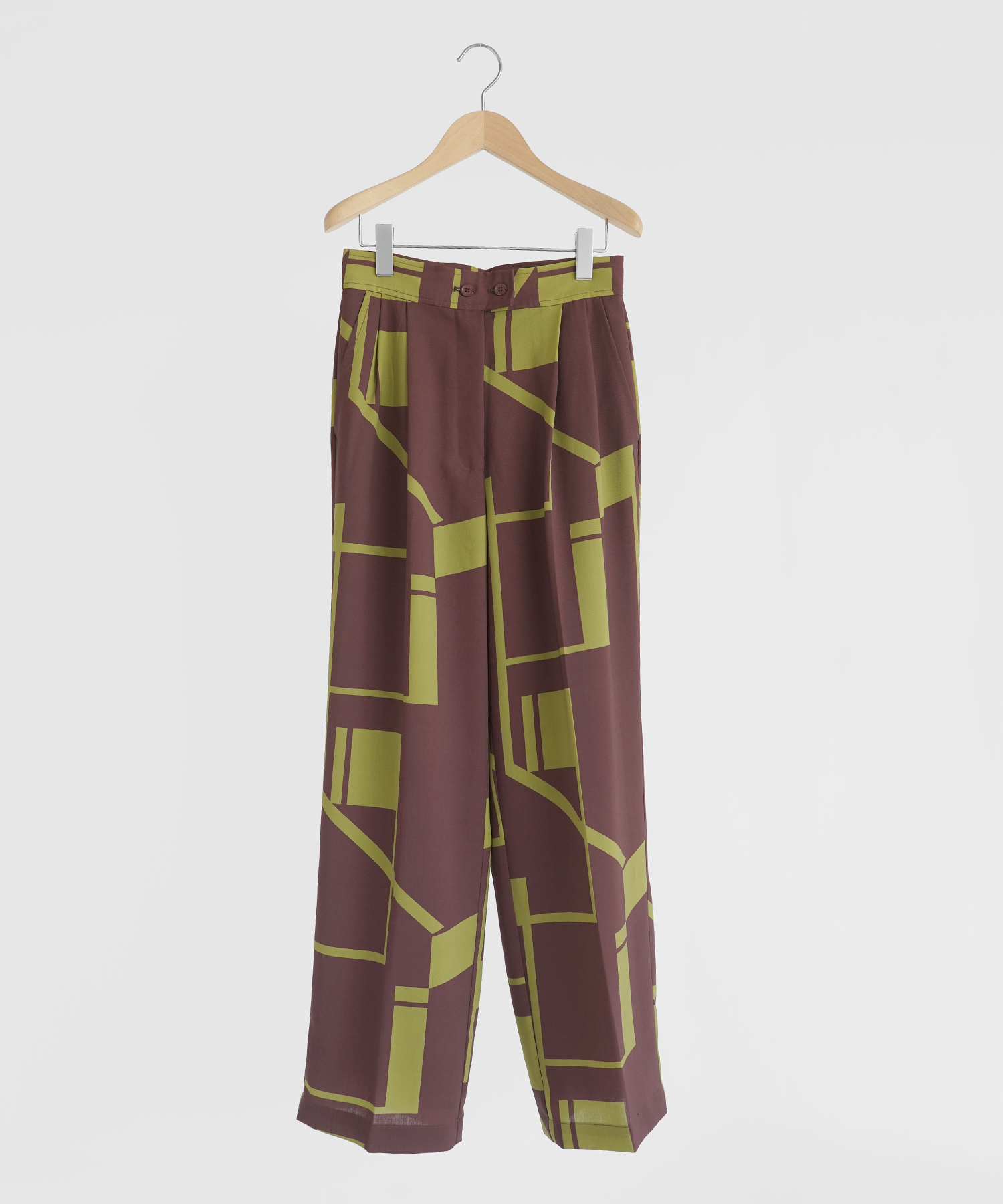 TODAYFUL Geometric Tuck Trousers(504128896) | フィーカ(FIKA.) - d 