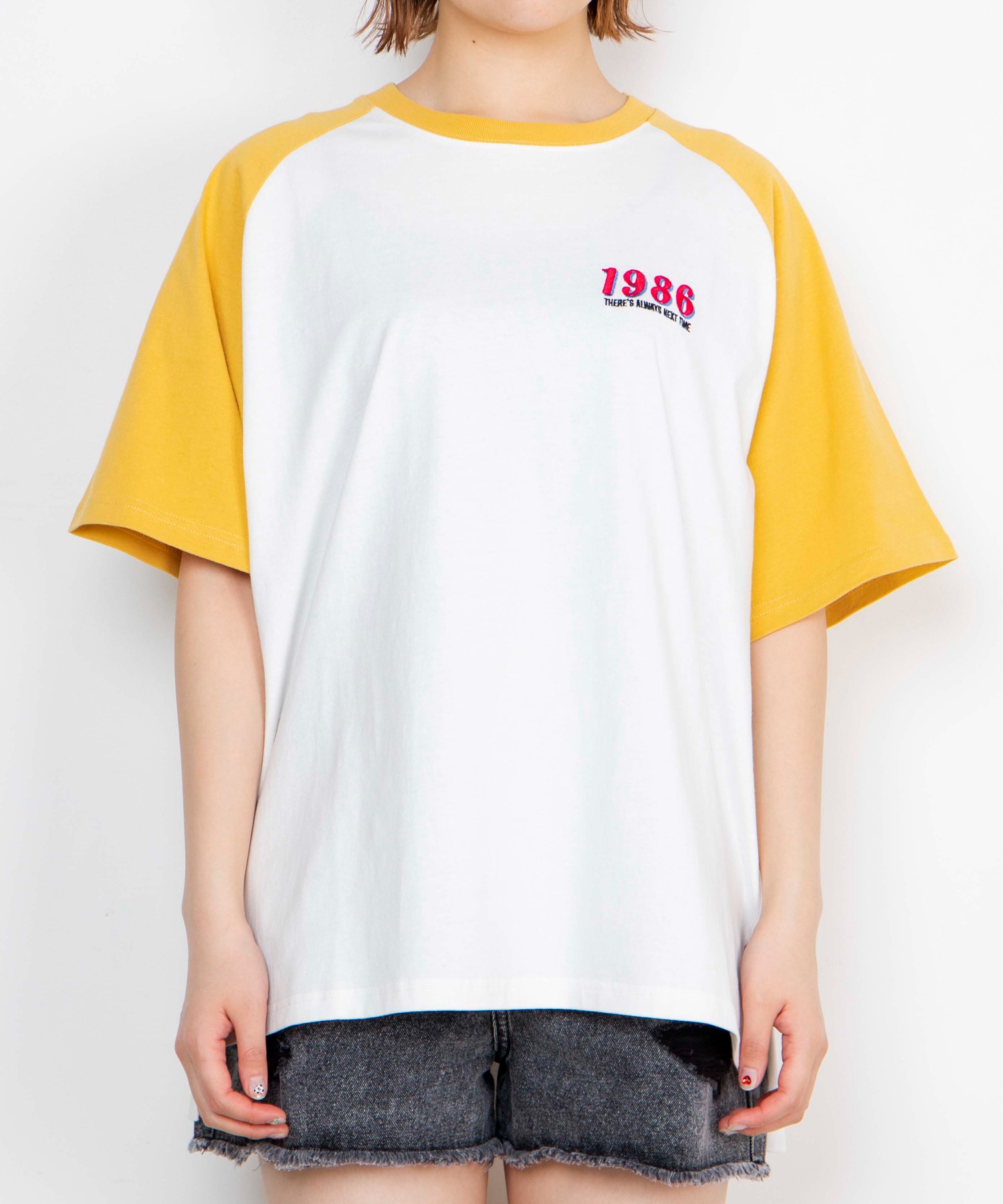 オーバーサイズラグラングラフィックTシャツ(503959375) | ウィゴー 