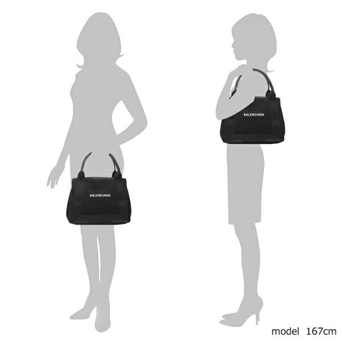 バレンシアガ BALENCIAGA バッグ トートバッグ ネイビーカバ S バレンシアガ BALENCIAGA バッグ トートバッグ ネイビーカバ S