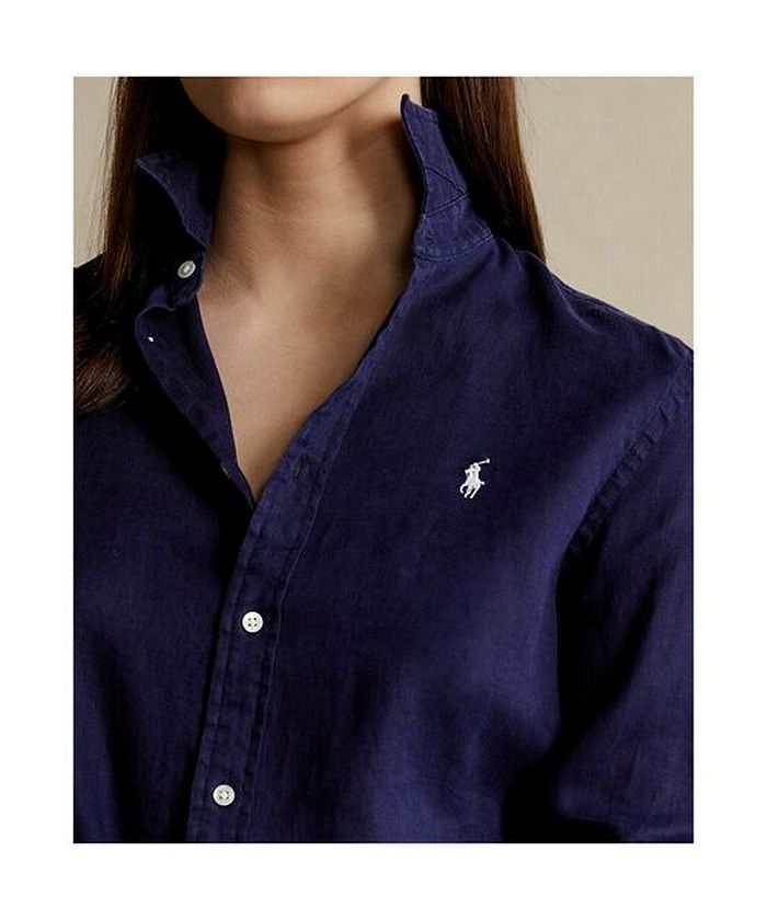 リラックスド フィット リネン シャツ(503926077) | POLO RALPH リラックスド フィット リネン シャツ(503926077) | POLO RALPH