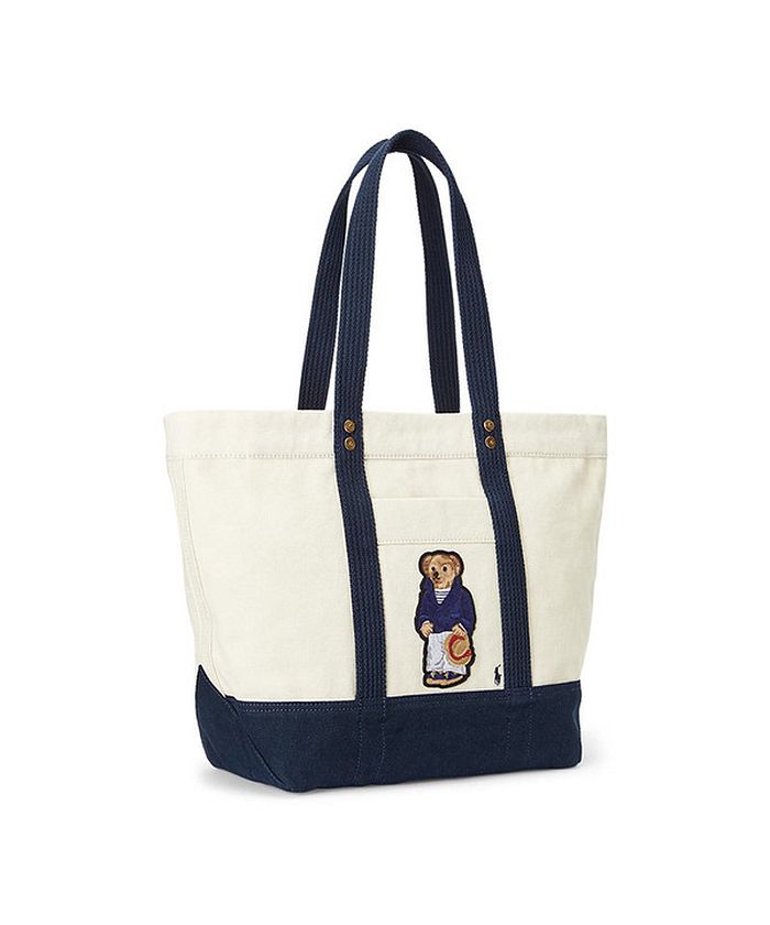 POLO RALPH LAUREN キャンバス ミディアム トート キャンバス ミディアム トート バッグ | ポロ ラルフ ローレン