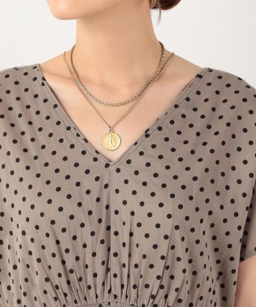 セール 30 Off Ne Quittez Pas ヌキテパ コットンボイルドットプリントワンピース ノーリーズ Nolley S D Fashion