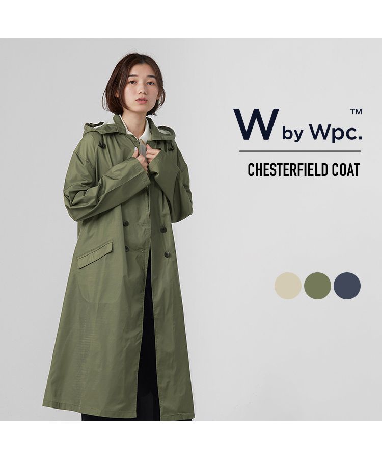 セール 50%OFF】【Wpc.公式】チェスターコート レインコート セール 50%OFF】【Wpc.公式】チェスターコート レインコート