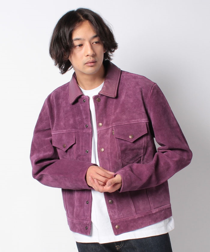 セール 60%OFF】1960'S スエードトラッカージャケット PURPLE PASSION