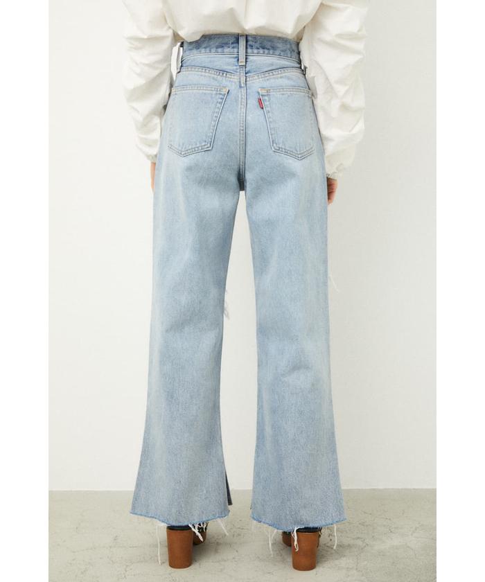 laguagem クラッシュ ローライズ デニム CRASH LOOSE DENIM(504136283) | ラグアジェム(LAGUA GEM) - d