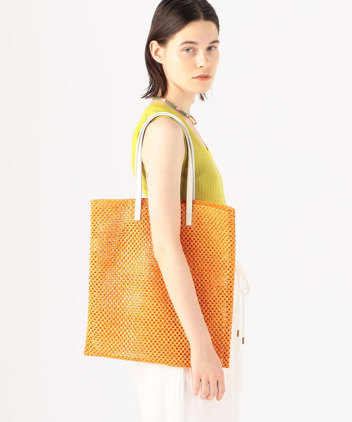 クーポン】【セール 30%OFF】VANGI メッシュトートバッグ