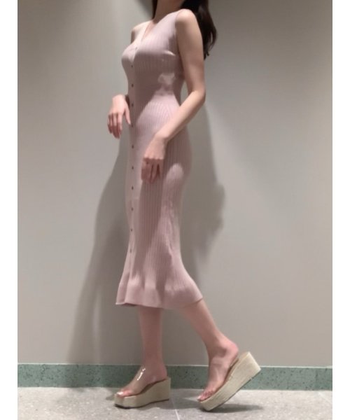 Organicsナローニットワンピース スナイデル Snidel D Fashion