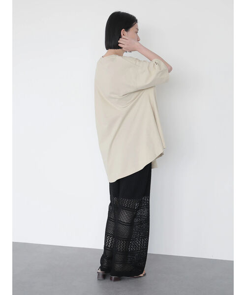セール】透かしレース編みワイドパンツ（その他パンツ