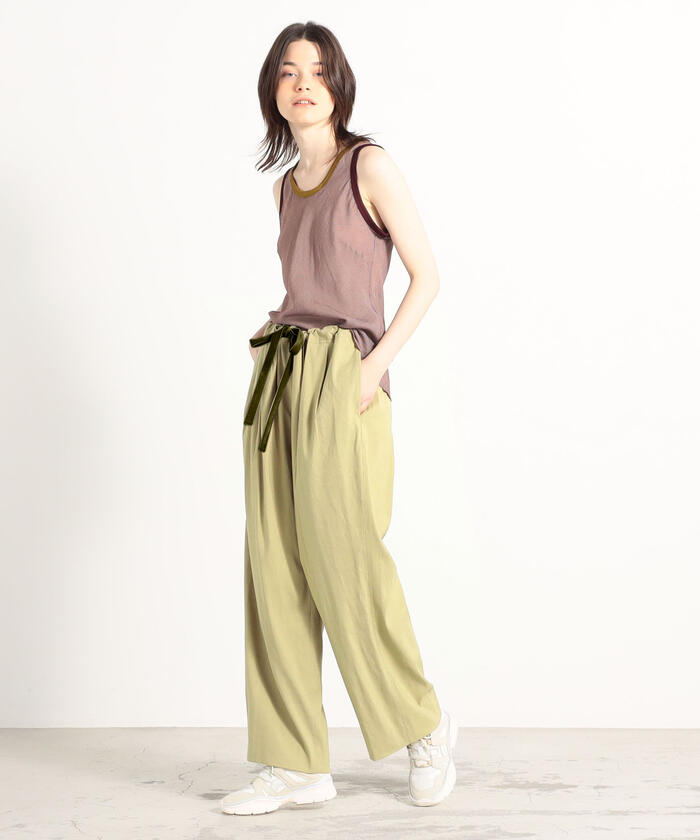 intoca リネンパンツ intoca. リネンパンツ/LINEN PANTSイントゥーカ レビュー