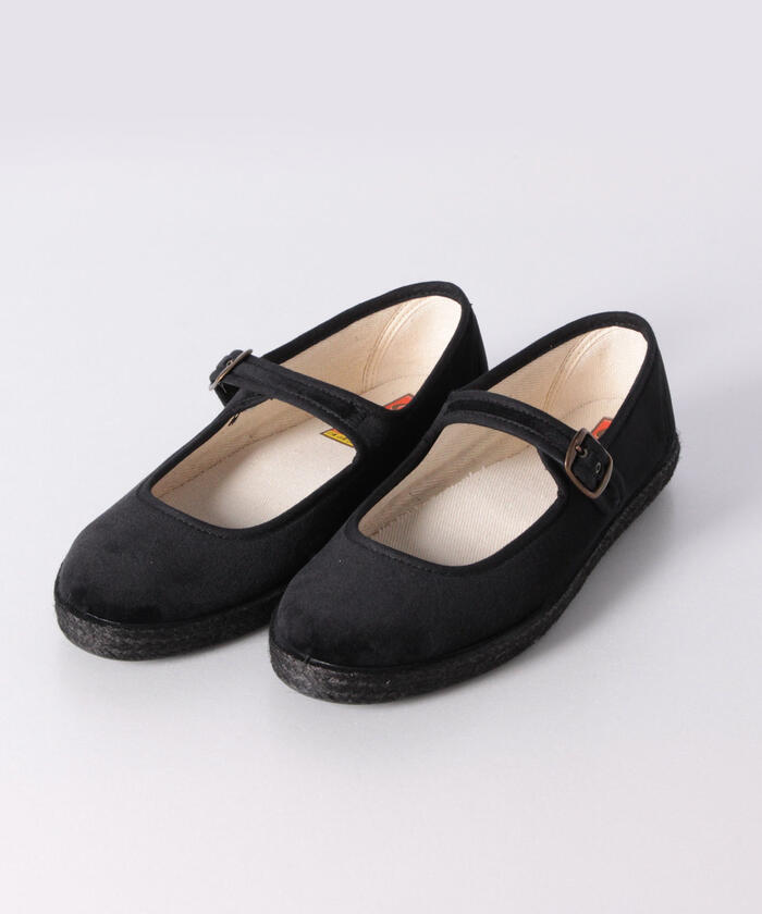 07 シューシャ　バレエシューズ　ワンストラップ　レオパード　37　新品・未使用 TRAVEL SHOES ストラップバレエシューズ レイン TR019 BLACK