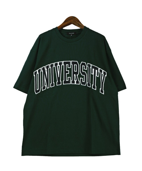 セール15%OFF】オーバーサイズカレッジロゴBIGTシャツ/Tシャツ メンズ ...