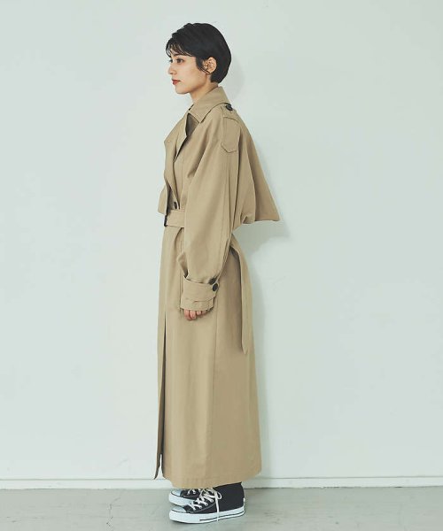 変形トレンチコート ルージュヴィフラクレ Rouge Vif La Cle D Fashion