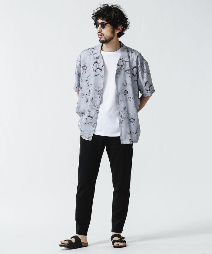 other - イウエンマトフ 21SS フラワープリントシャツ ブラウス オープンカラー AEWEN MATOPH（イウエン マトフ）の「＜Kentarou Tanaka for