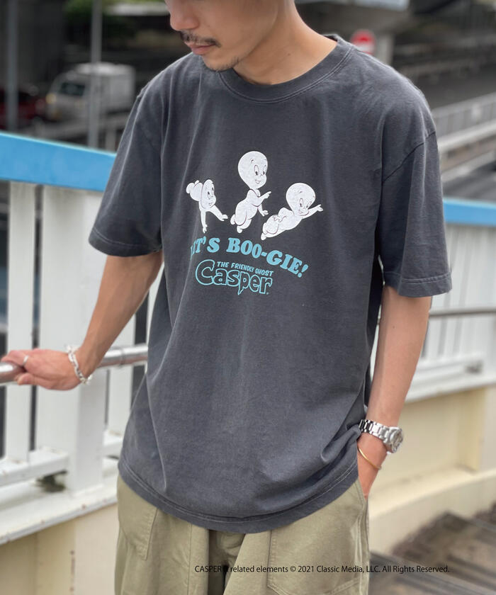 【FOTTSFOTTS】SCOOP TEE★韓国の人気★/追跡付 クーポン】【GOOD ROCK SPEED/グッドロックスピード】Casper