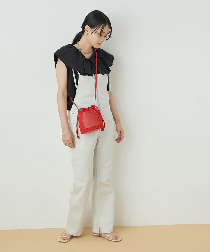ROPE ロペ チェーンベルト ベロア巾着付き