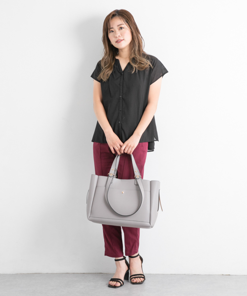 セール 30%OFF】AINO サイドファスナー2WAYトート(504107178