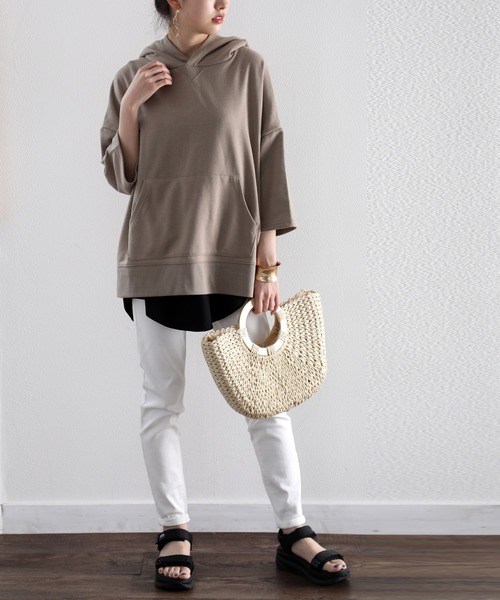 MAC DUGGAL フリルスリーブ エンベリッシュド メッシュガウン With Muffler Gradient Knit Tops
