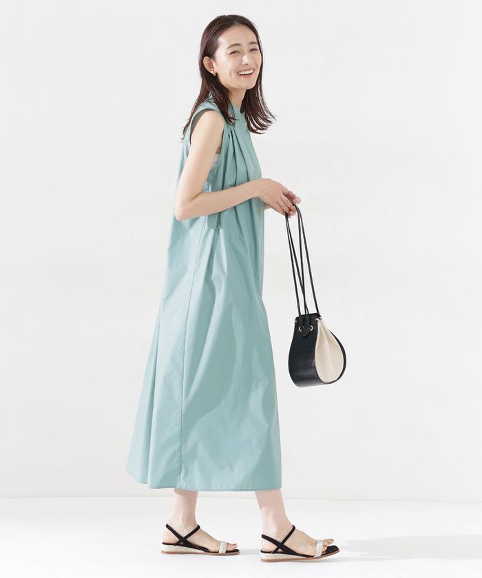 UNITED ARROWS LTD. OUTLET｜タック ノースリーブ ワンピース