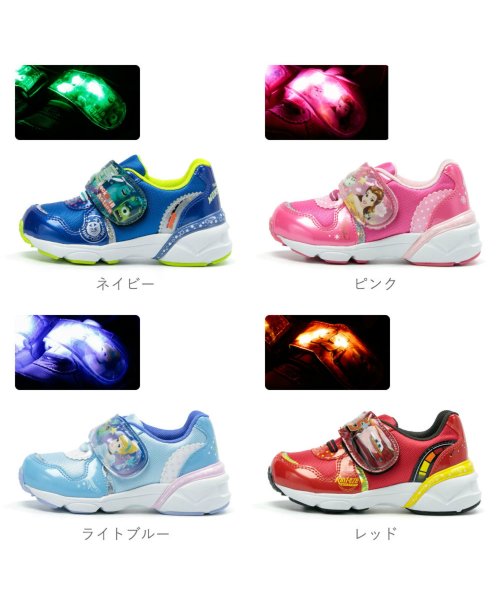 セール10 Off キッズ ムーンスター Moonstar スニーカー ディズニー Disney 光る 靴 運動靴 Tkhs Dnc1284 ムーンスター Moonstar D Fashion