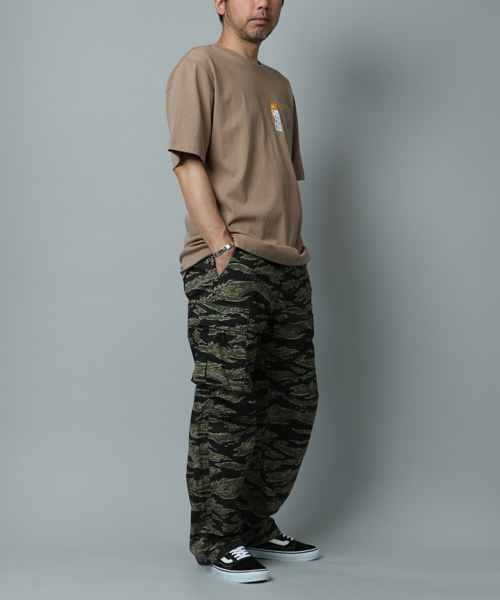 ALPHA/アルファ】コットン バック サテン カモフラ 迷彩 BDU