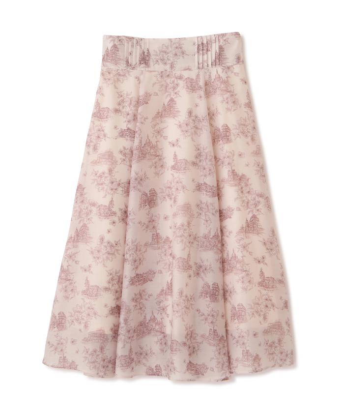 セール 50%OFF】トワルドジュイプリントスカート(504114375