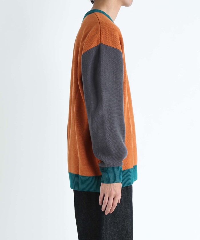 楽天市場】【LOGAN ローガン別注】Color Block CrewNeck UNISEX