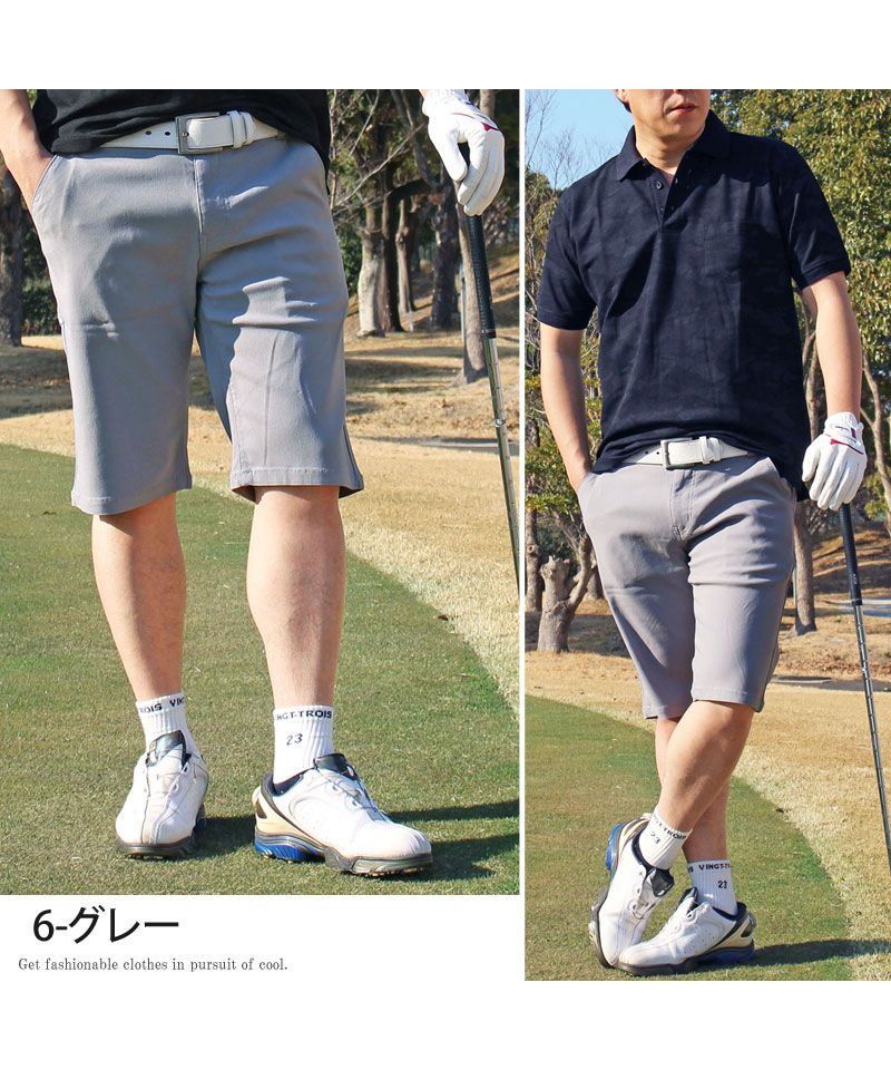ショートパンツ ゴルフパンツ メンズ ハーフパンツ ゴルフウェア