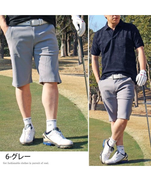 セール ショートパンツ ゴルフパンツ メンズ ハーフパンツ ゴルフウェア ストレッチ チノパン スポーツウェア 無地 短パン ショーツ 大きいサイズ トップイズム Topism D Fashion