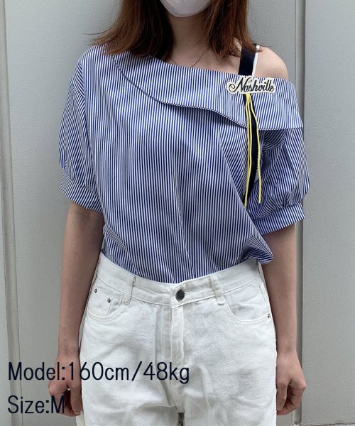 セール25 Off Tシャツ レディース オフショルダー かわいい トレンド シャツ ストライプ柄 トップス ブラウス オフェス 韓国ファッション セイヘイショップ Seiheishop D Fashion セール25 Off Tシャツ レディース オフショルダー かわいい トレンド シャツ ストライプ柄 トップス ブラウス オフェス 韓国ファッション セイヘイショップ Seiheishop D Fashion