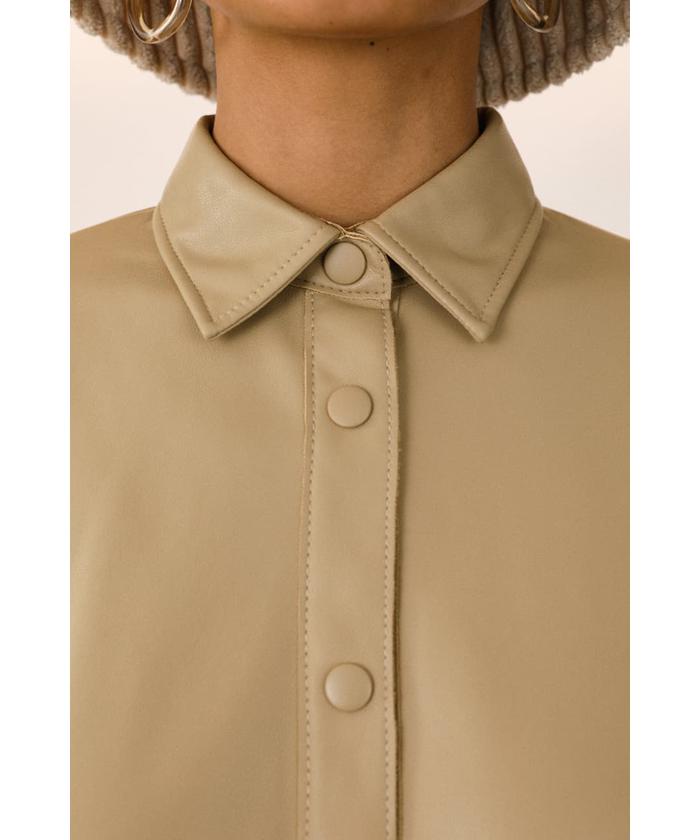 セール 50%OFF】SKIN LEATHER ワンピース(503428069) | スライ