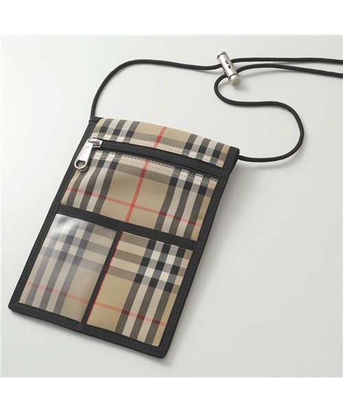 セール Burberry バーバリー Micro サコッシュ トラベルパスケース ショルダーバッグ 鞄 026 Archive Beige レデ バーバリー Burberry D Fashion