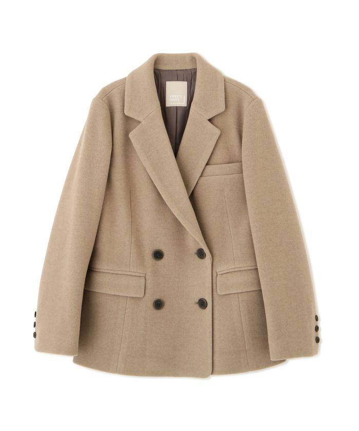 SALE【AMI】ダブルブレスト テーラード ブレザー Maison de CINQ｜【小さいサイズ】ダブルブレストジャケット