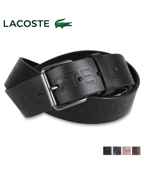 22公式店舗 ラコステlacosteベルトメンズbeltブラックネイビーダークブラウン黒lb ベルト サスペンダー Www Ntfw Org