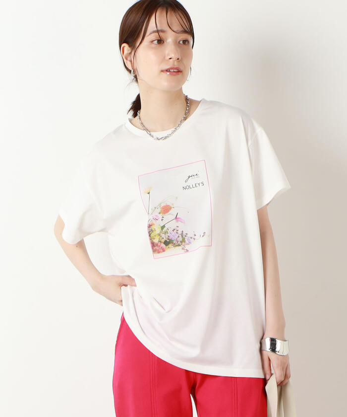 セール 41%OFF】gui×NOLLEY'S別注 フラワープリントTシャツ