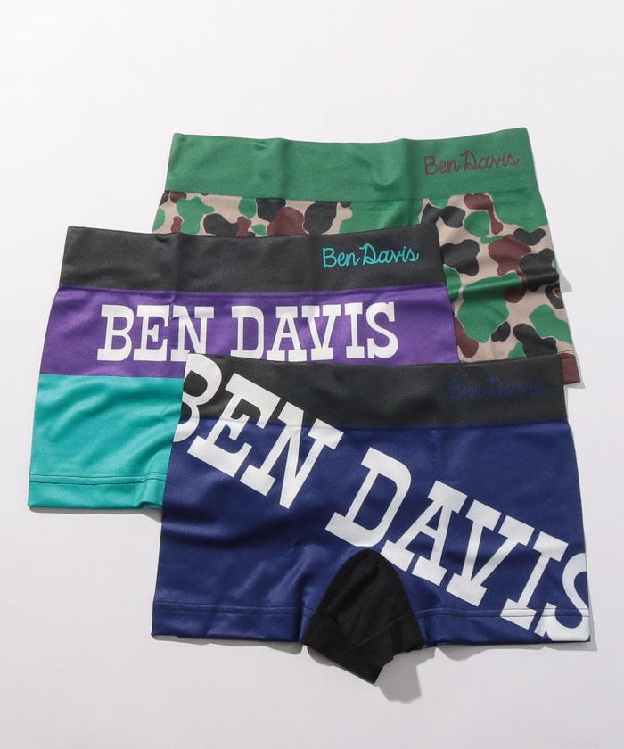3枚セット】【BEN DAVIS】ベンデイビス ボクサーパンツ