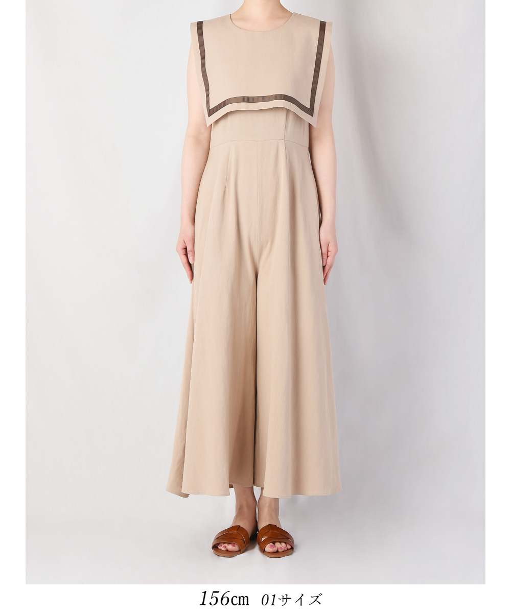 セール 70%OFF】2way付け襟パンツオールインワン(504161327