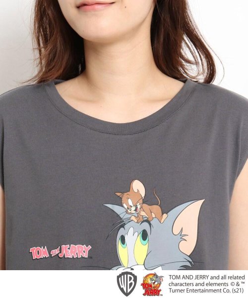 セール S Ll トム ジェリー プリントミドルワンピース グローブ Grove D Fashion セール S Ll トム ジェリー プリントミドルワンピース グローブ Grove D Fashion