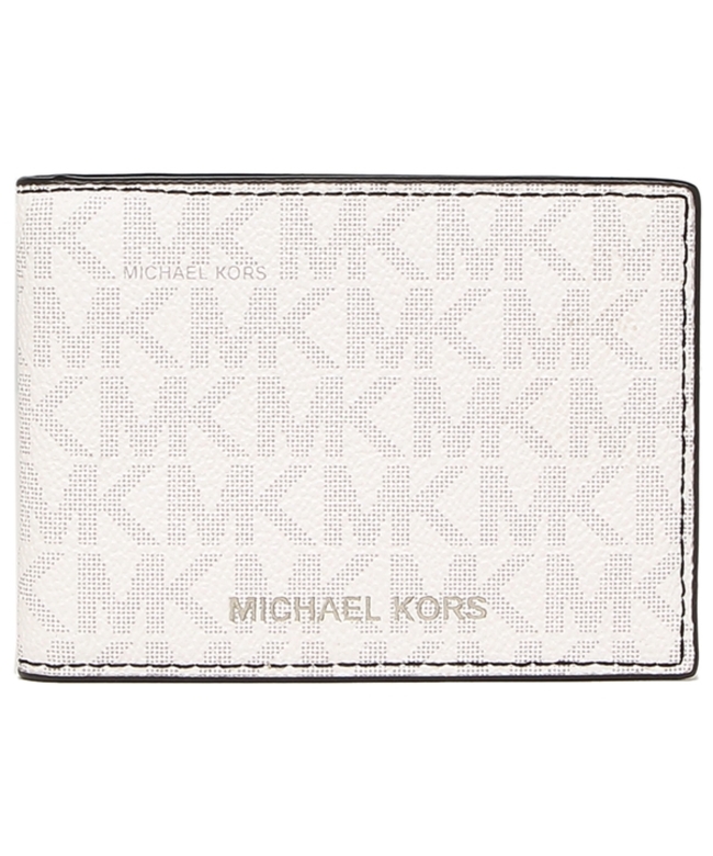マイケルコース ピンク ホワイト ロゴ カード・コインケース 財布 新品 未使用