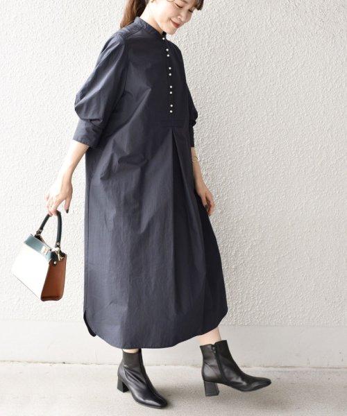 セール フロントパールモチーフボタンワンピース シップス ウィメン Ships Women D Fashion