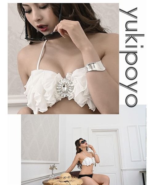 フリル かわいい 水着 ビジュー 映える リューユ Rew You D Fashion フリル かわいい 水着 ビジュー 映える リューユ Rew You D Fashion