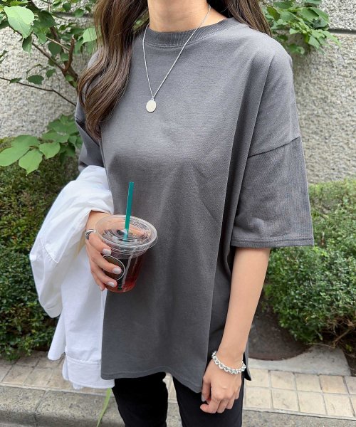 セール】USAコットン汗染み防止オーバーサイズ半袖Tシャツ(504166870) | アンドミー(and Me...) - d fashion セール】USAコットン汗染み防止オーバーサイズ半袖Tシャツ(504166870) | アンドミー(and Me...) - d fashion