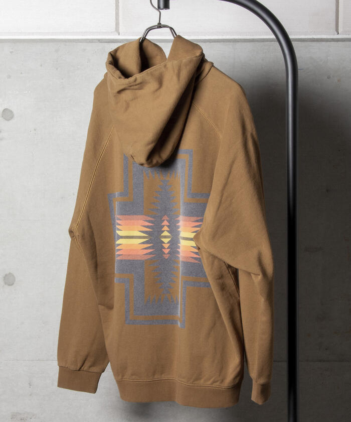 PENDLETON/ペンドルトン】バックプリント フーディ ラグラン