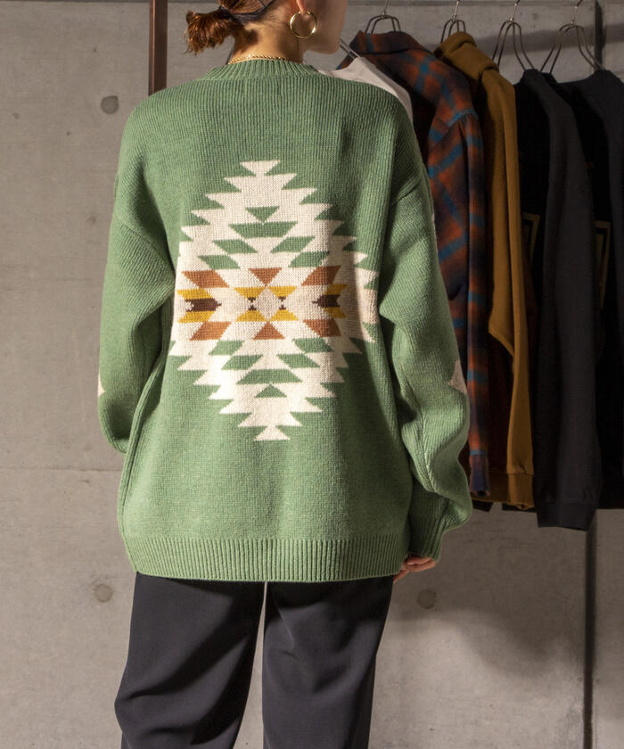 PENDLETON/ペンドルトン】クルーネック プルオーバー ニット