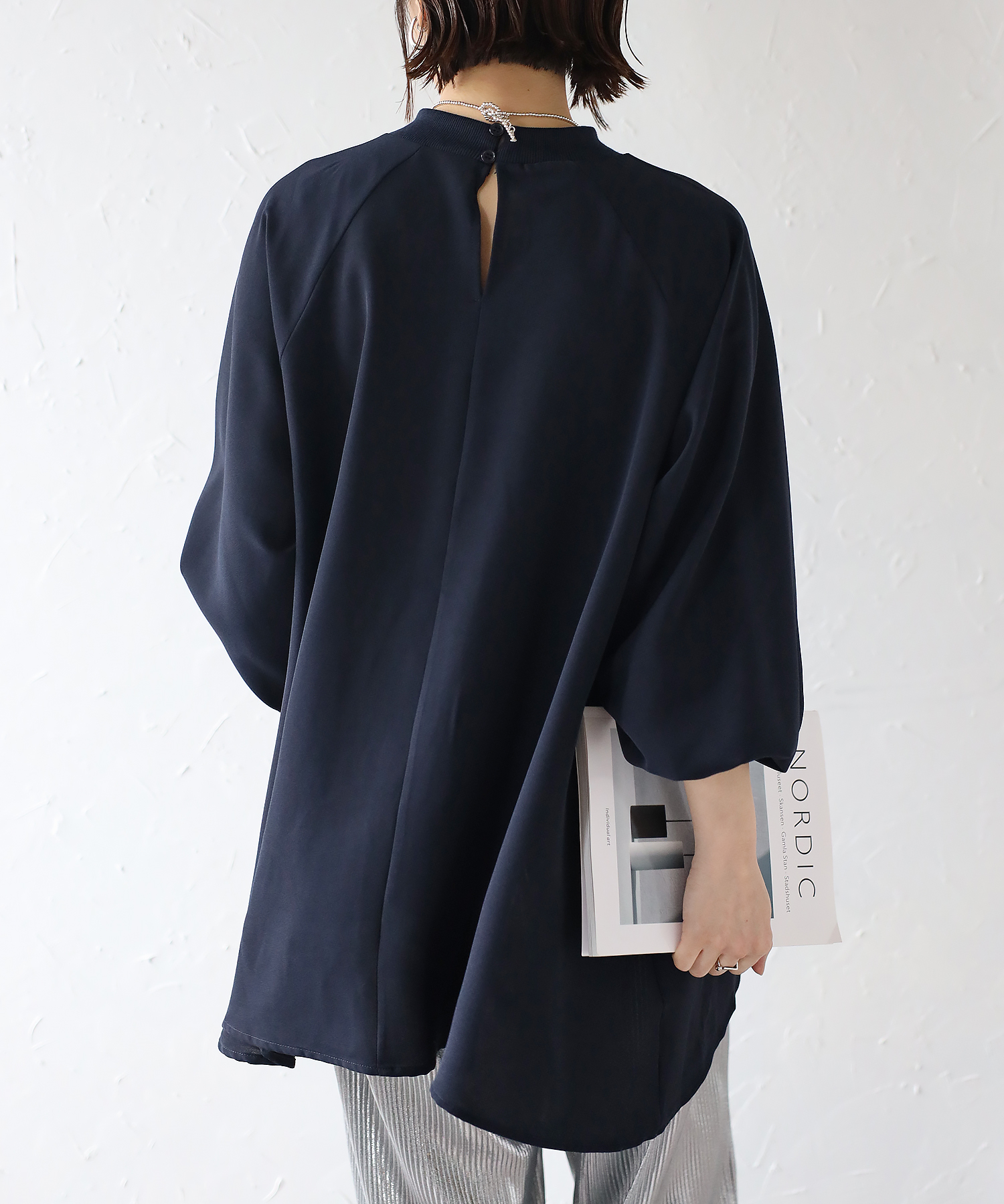 Jours-plus ジュールズプラス　守護神プルオーバー 2021F/W 162427 カシミヤ 12G 透かし編みプルオーバー – ＋2