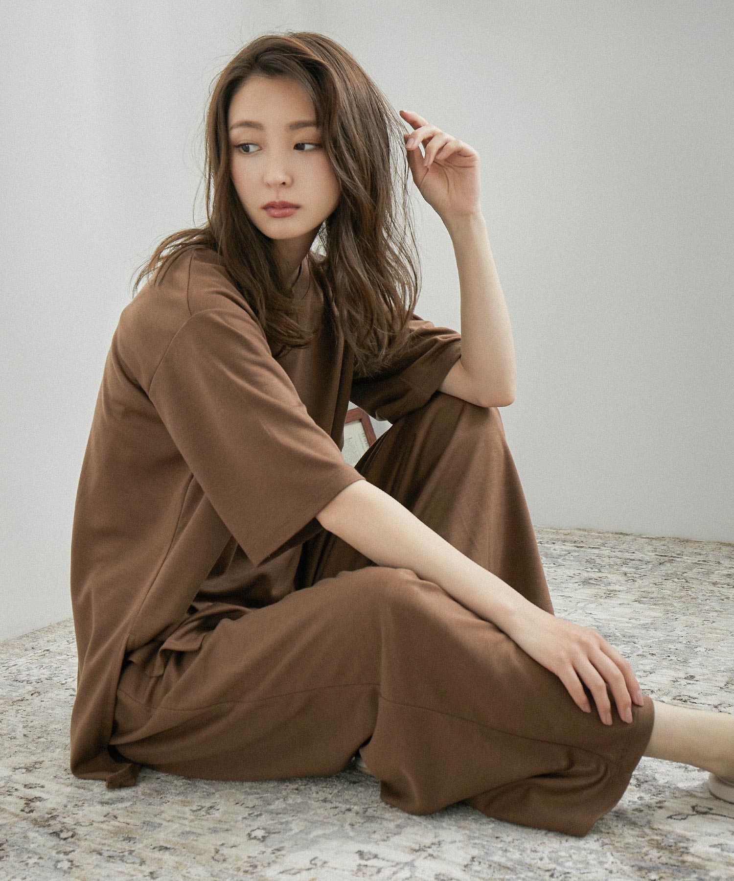 ファッションレター Fashion Letter カットソー+ガウチョパンツ